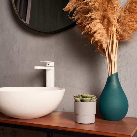 Накладная раковина Montebianco Nemi 390 20141 38x38 фото