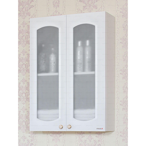 Подвесной шкаф Бриклаер Анна 65 стекло фото