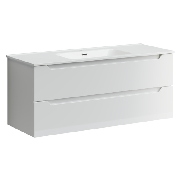 Тумба под раковину Sancos Norma 2.0 NR2.0120-1W белый глянец фото