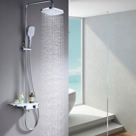 Душевая система (стойка) с термостатом D&K Bayern Potsdam DA2193701B17 фото