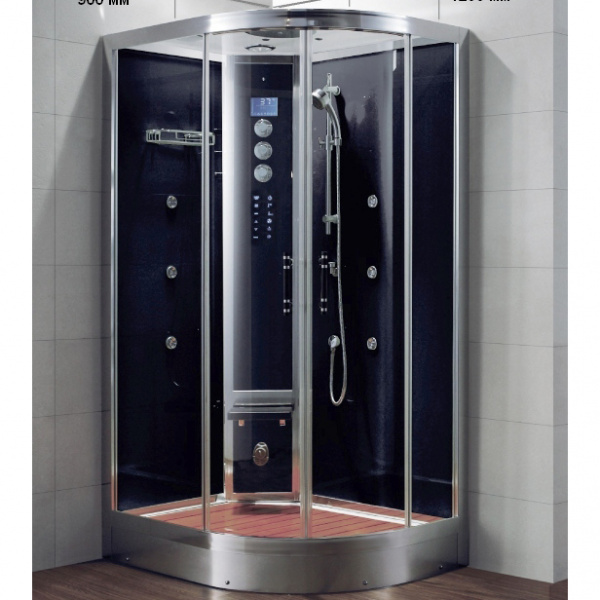 Душевая кабина Grande Home WS103L/S6/BB 120x90 R фото