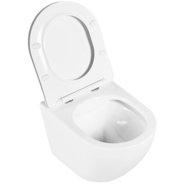Унитаз подвесной BBelBagno Uno BB3105CHR/SC с сиденьем микролиф фото