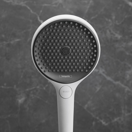 Душевой набор с держателем Hansgrohe Rainfinity 130 3jet 26851700 фото