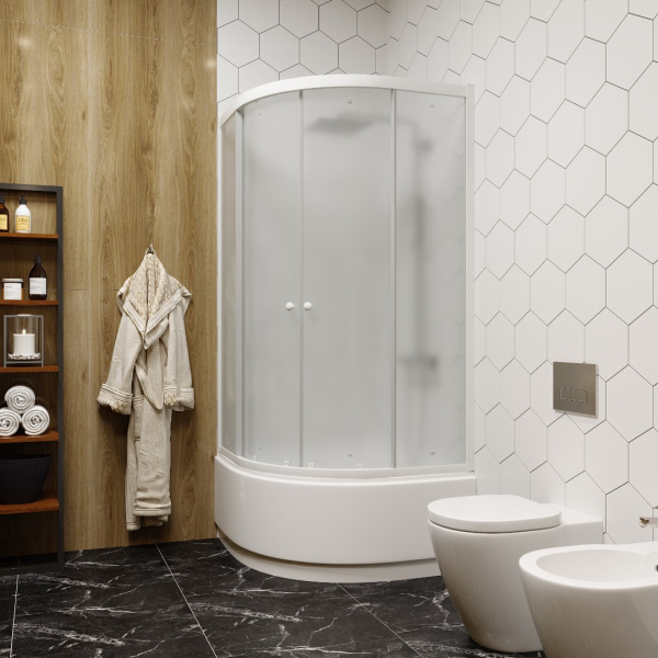 Душевой уголок Parly ZF90 90x90 фото