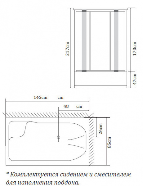 Душевая кабина Nautico NAUTICO - 412ES фото