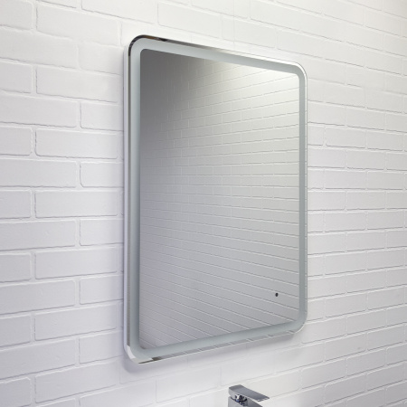 Зеркало Comforty Лотос-60 LED-подсветка, бесконтактный сенсор  00-00014244CF 60x80 фото