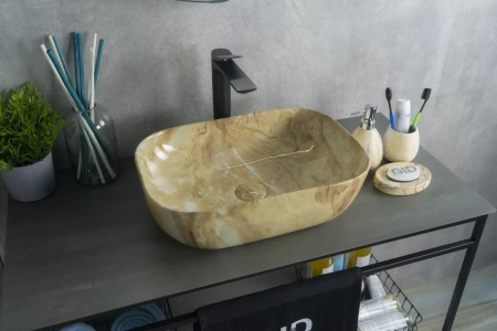 Накладная раковина GID MNC548 45,5х32,5 фото