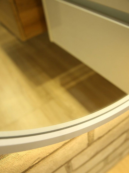 Зеркало с подсветкой Art&Max Bari AM-Bar-700-1500-DS-C-White 70x150 фото