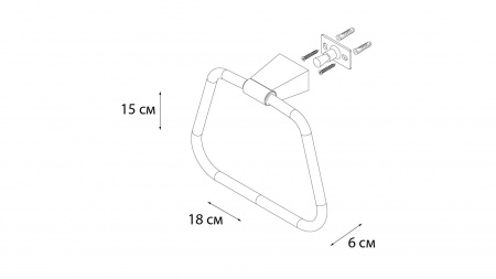 Полотенцедержатель Fixsen Trend FX-97811 фото