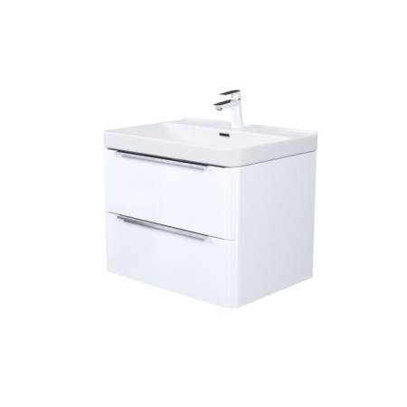 Тумба с раковиной Iddis Cloud X CLX70W0i95K 70 см белый глянец фото