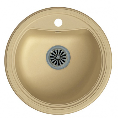 Мойка кухонная Ewigstein Antik A- R50 бежевый фото
