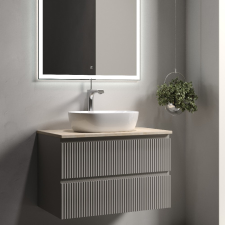 Тумба под раковину Sancos Snob R SNR80CE Beige Soft фото