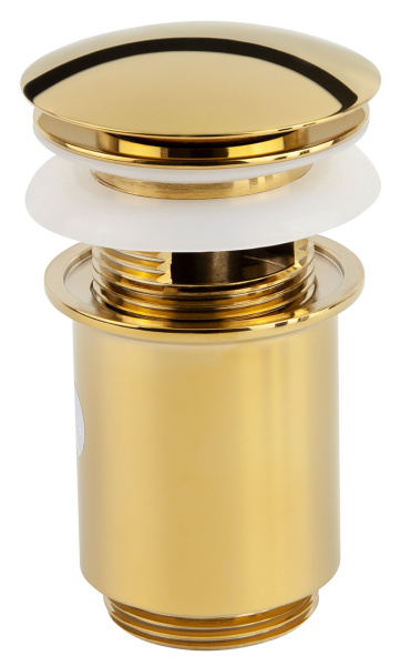 Донный клапан Kaiser 8011Gold золото фото