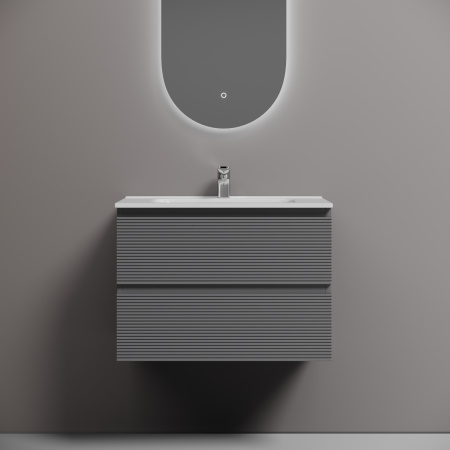 Тумба под раковину Sancos Folk FL70GS Grey soft фото