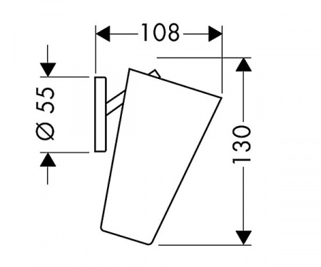 Стакан для зубных щеток с держателем Axor Starck 40834000 фото