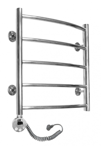 Полотенцесушитель электрический Domoterm Калипсо П5 (500х500) (хром) левый фото