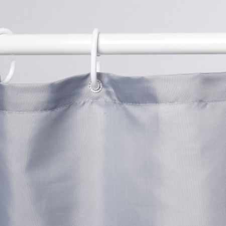 Текстильная шторка для ванны WasserKRAFT Oder SC-30503 фото