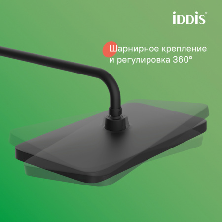 Душевая система Iddis Parker PARBL3Fi06 черная матовая фото