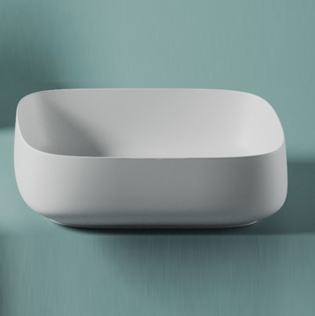 Раковина Artceram Cognac COL009 05 00 56x41 белая матовая фото