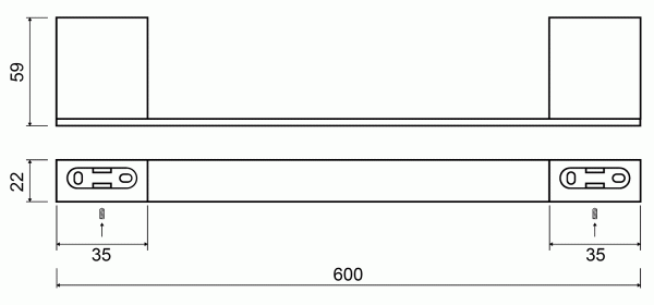 Полотенцедержатель Bemeta Via 135004042 фото