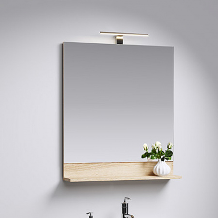 Зеркало с полочкой Aqwella Фостер 70 FOS0207DS фото