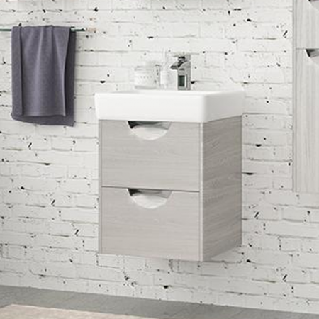 Тумба под раковину Акватон Сильва 50 1A211701SIW60 фото