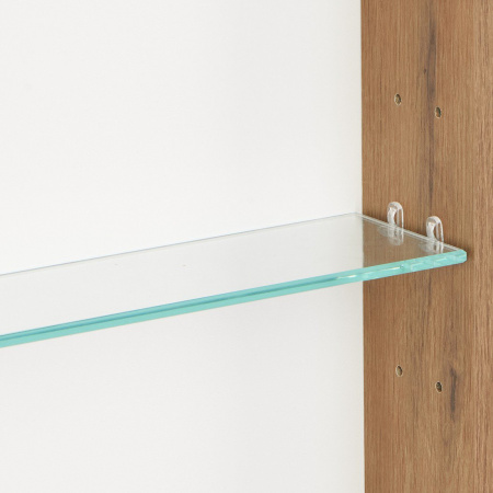 Зеркало-шкаф Акватон Сканди 70 1A252202SDZ90 белый/дуб рустикальный фото