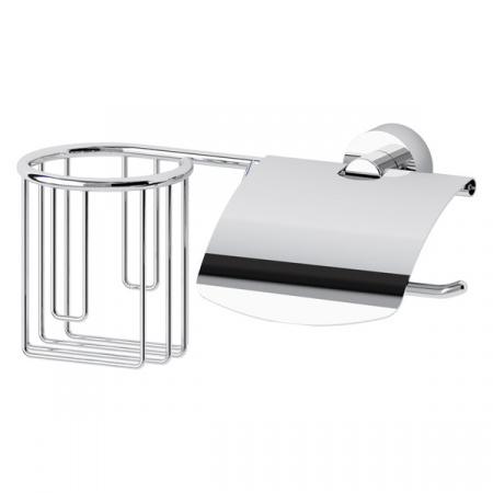 Держатель освежителя и туалетной бумаги с крышкой FBS Nostalgy NOS 054 фото