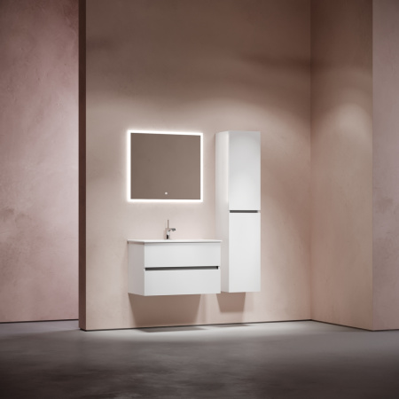 Тумба под раковину Sancos Urban UR80W белый глянец фото