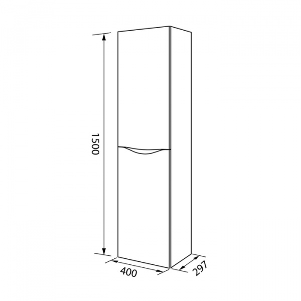 Пенал Iddis Cloud 40 см CLO40W0i97 фото