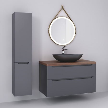 Зеркало с подсветкой Jorno Wood Wood.02.50/ТК фото