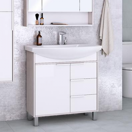 Тумба под раковину Акватон Рико 80 1A215401RIB90 фото