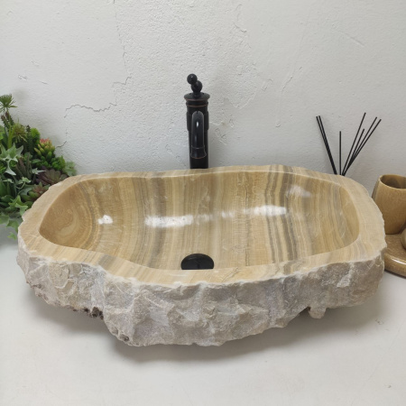 Накладная раковина из оникса Erozy Multy EO-01595 (67*43*15) фото