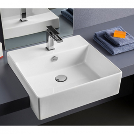 Раковина Artceram Quadro Semincasso QUL004 01 00 bi фото