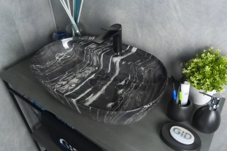 Накладная раковина GID Bs1346 61x41 фото