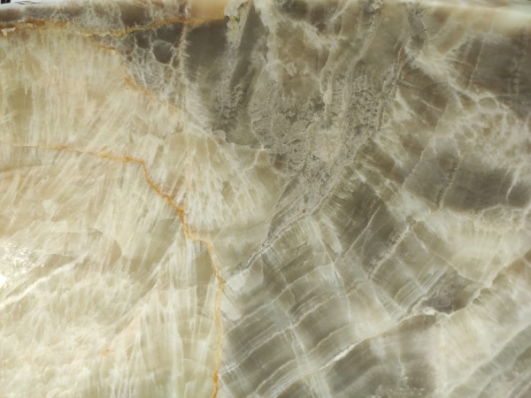 Накладная раковина из оникса Bowl Grey Medium BO-00001 фото