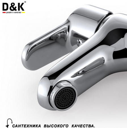 Смеситель для раковины D&K Marx Rhein DA1392101 фото
