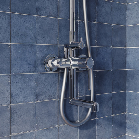 Душевая система Iddis Aiger AIGSB3Fi06 хром глянцевый фото