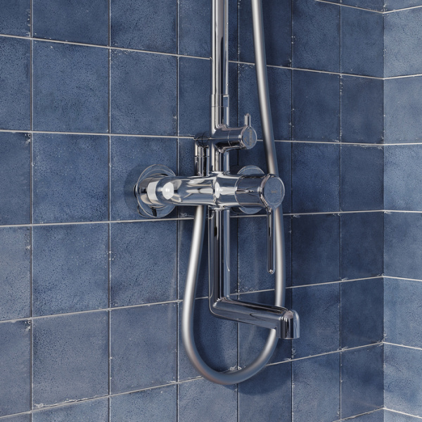 Душевая система Iddis Aiger AIGSB3Fi06 хром глянцевый фото