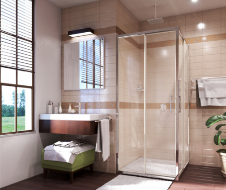 Душевой уголок WasserKRAFT Main 41S03 90х90 фото