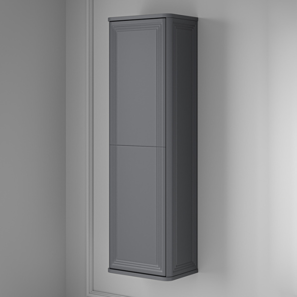 Шкаф-пенал Iddis Oxford Neo OXN40D0i97 темно-серый фото