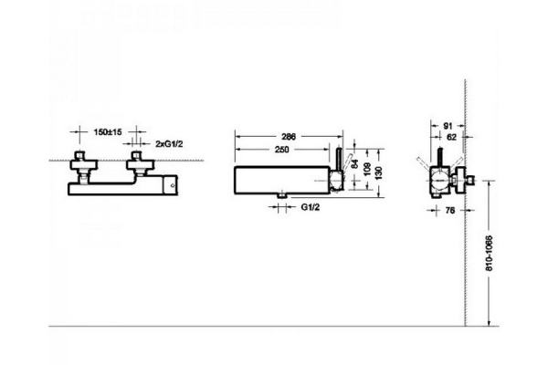 Смеситель для душа Bravat Arc F96061C-01-ENG фото