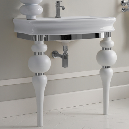 Консоль с раковиной 3SC Via Veneto VV3090SL 90 см фото