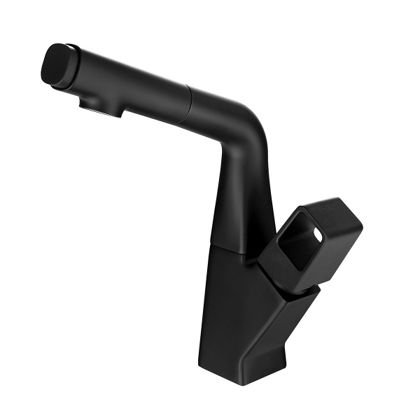 Смеситель для кухни Lemark Soul LM6008BL черный фото
