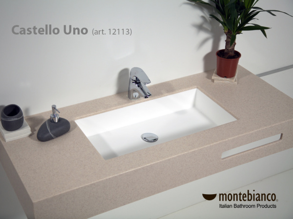 Раковина Montebianco Migliore Castello Uno 12113 54,5х36,5 фото