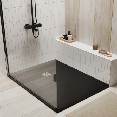 Поддон для душа WasserKRAFT Dill 61T07 120x90 под дерево фото