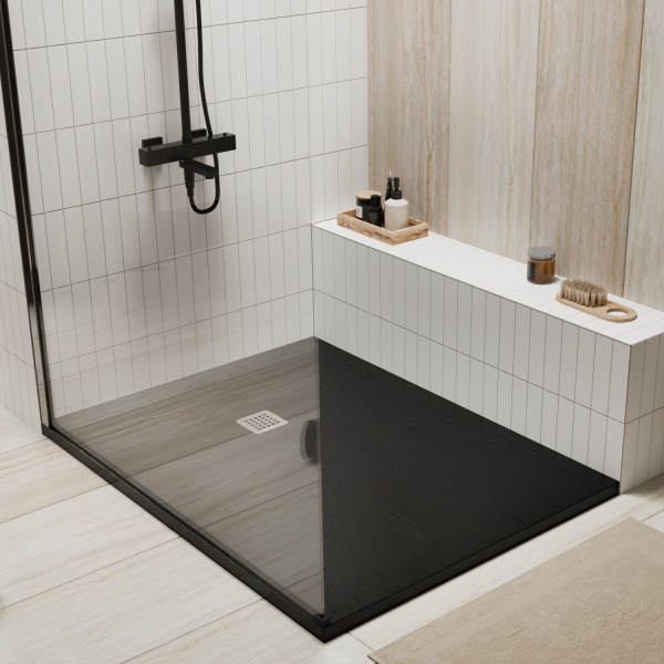 Поддон для душа WasserKRAFT Dill 61T07 120x90 под дерево фото