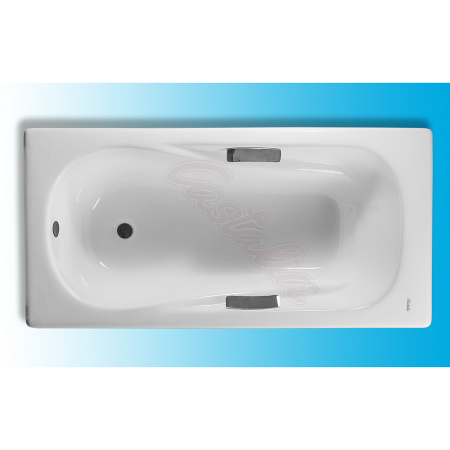 Чугунная ванна Castalia Remi 150x75 с ручками фото