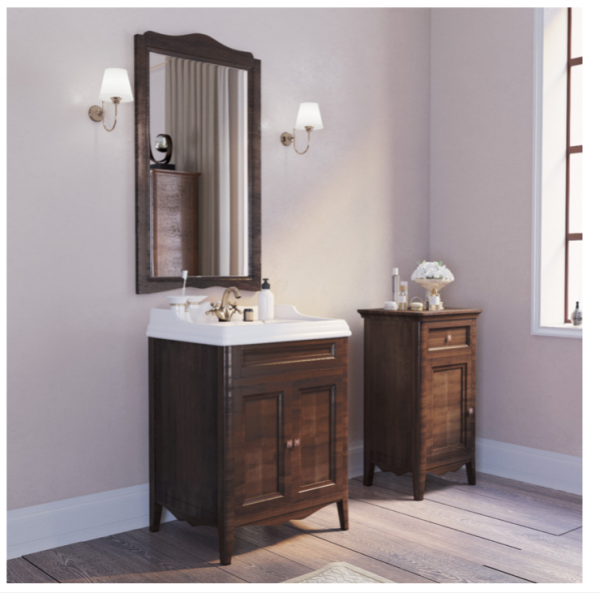 Тумба с раковиной Tiffany World Veronica Nuovo VER2073-N+AR834bi*1 фото