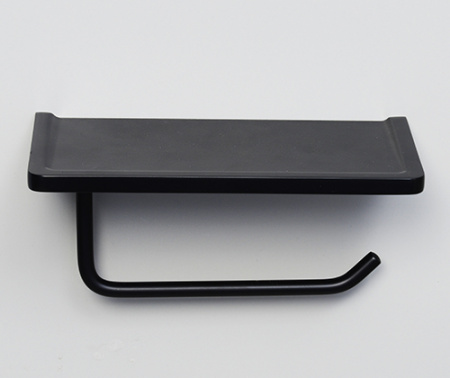 Держатель для туалетной бумаги с полочкой для телефона WasserKRAFT K-1525 фото